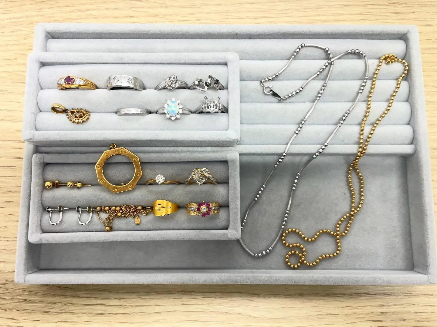 今週もたくさんの金製品・プラチナ製品のお買取しました✨